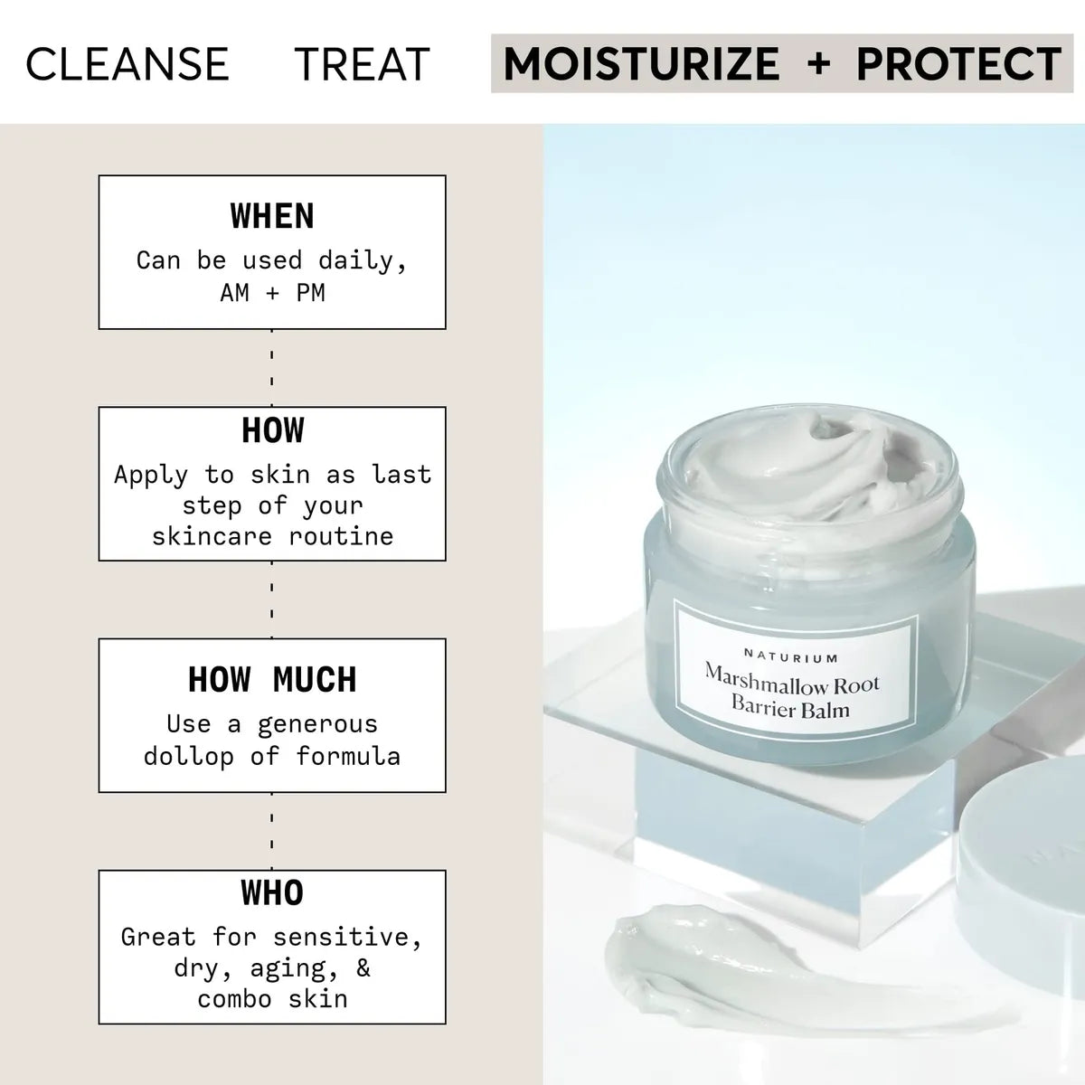 Marshmallow Root Barrier Balm - Naturium