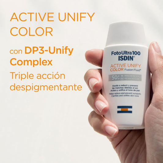 Active Unify Color Despigmentante SPF 50 Sunscreen - ISDIN