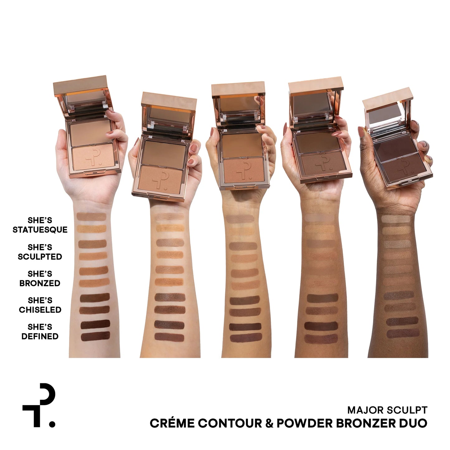 Creme Contour & Powder Bronzer Duo - Patrick Ta