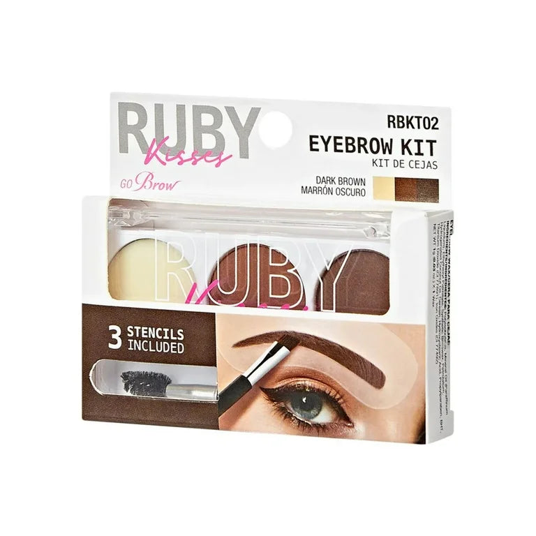 Go Brow Eyebrow Shadow Kit - Ruby Kisses