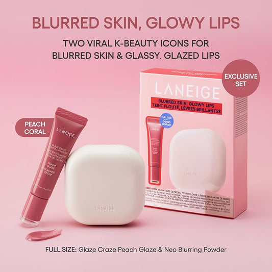 Blurred Skin, Glowy Lips - Laneige