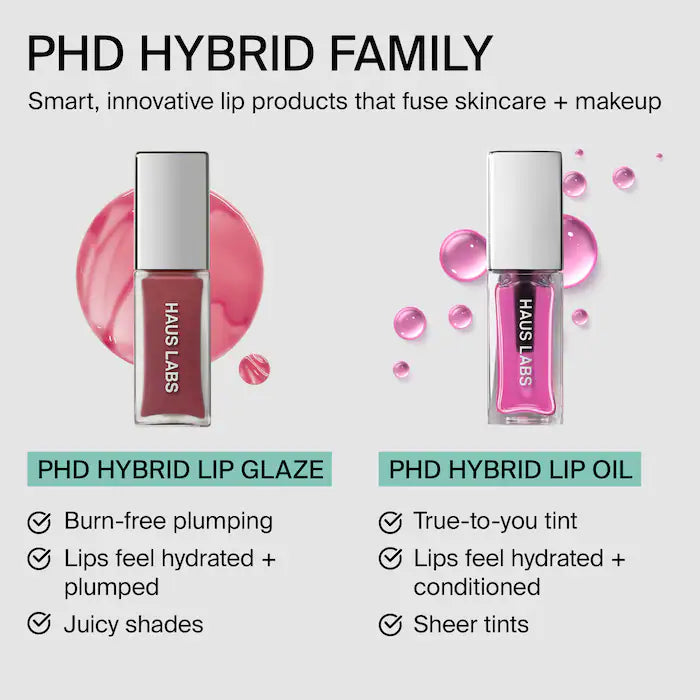 PHD Hybrid Lip Glaze Plumping Gloss - Haus Labs by Lady Gaga