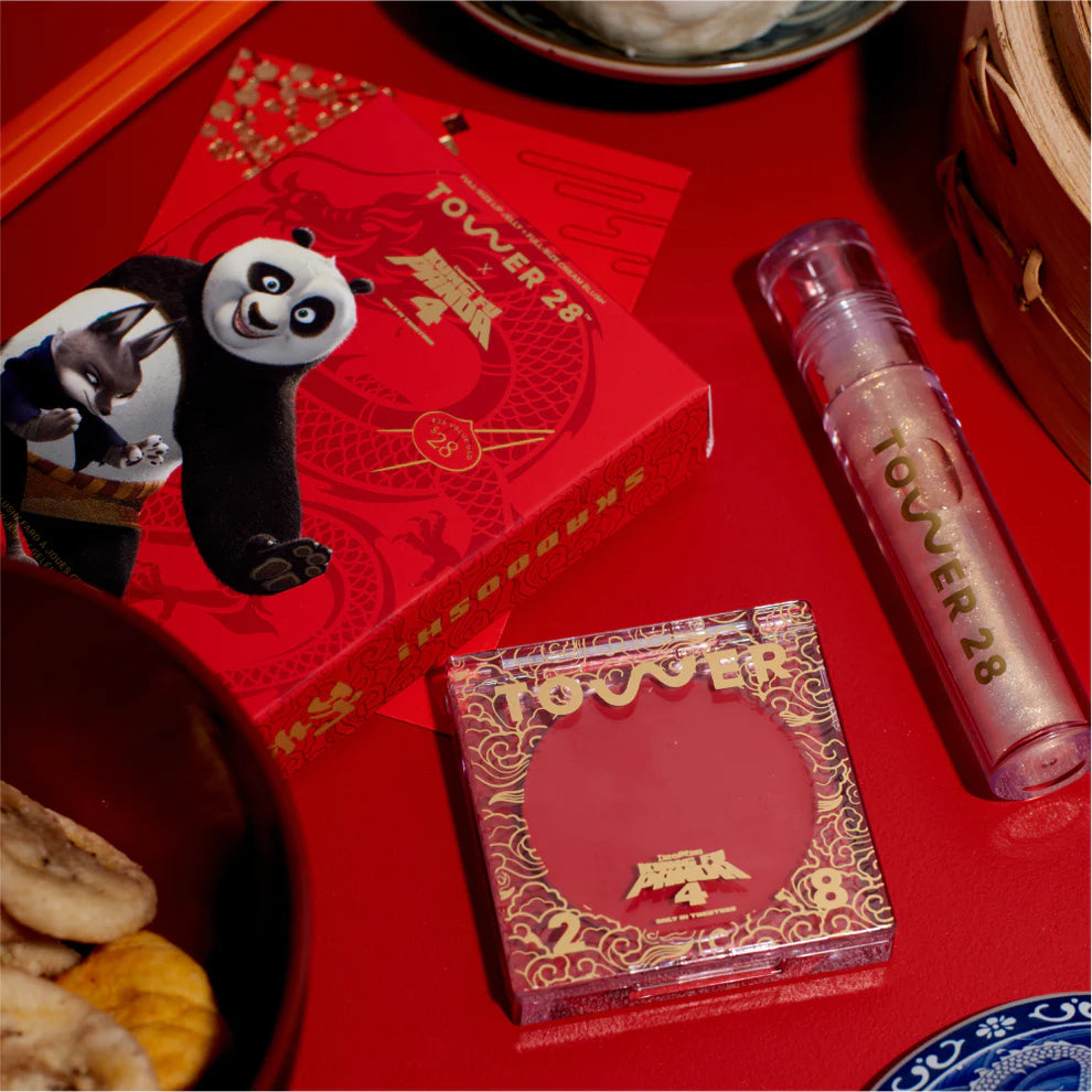 Kung Fu Panda 4 Lip & Cheek Set - Tower 28