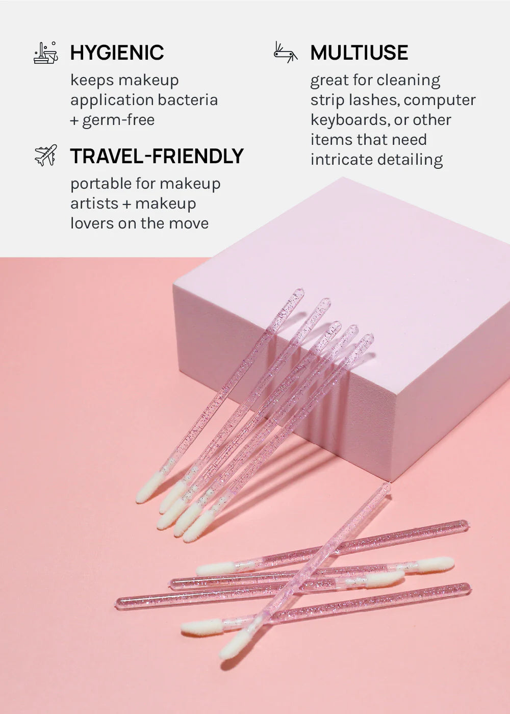 Disposable Lip Applicator Wands - AOA