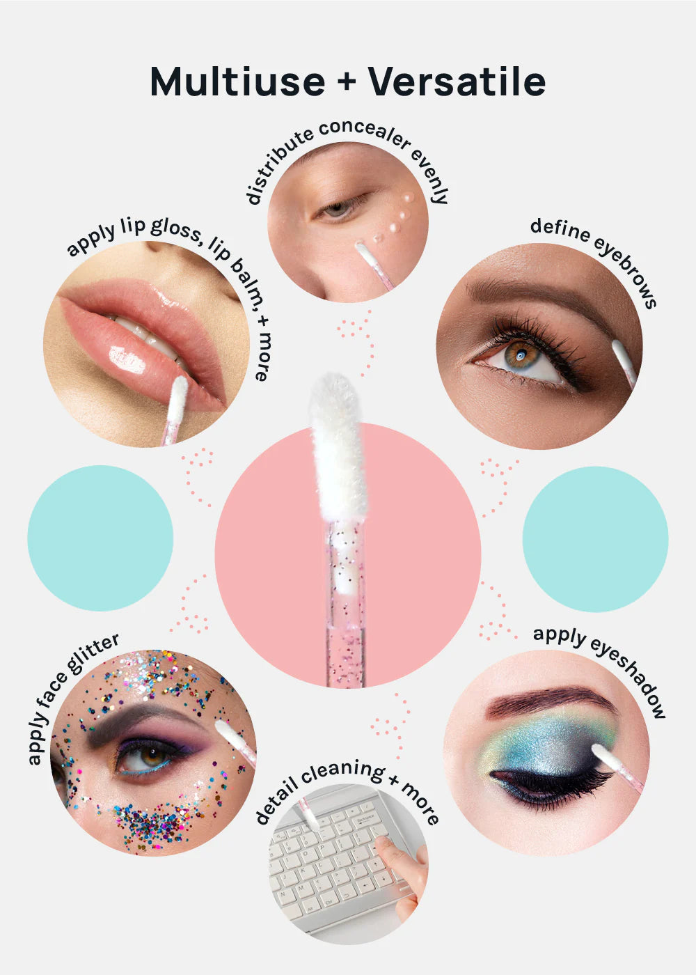 Disposable Lip Applicator Wands - AOA