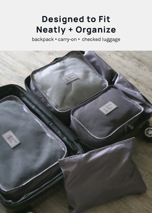 Travel  Packing Set 3 cubes+3 pouches - AOA