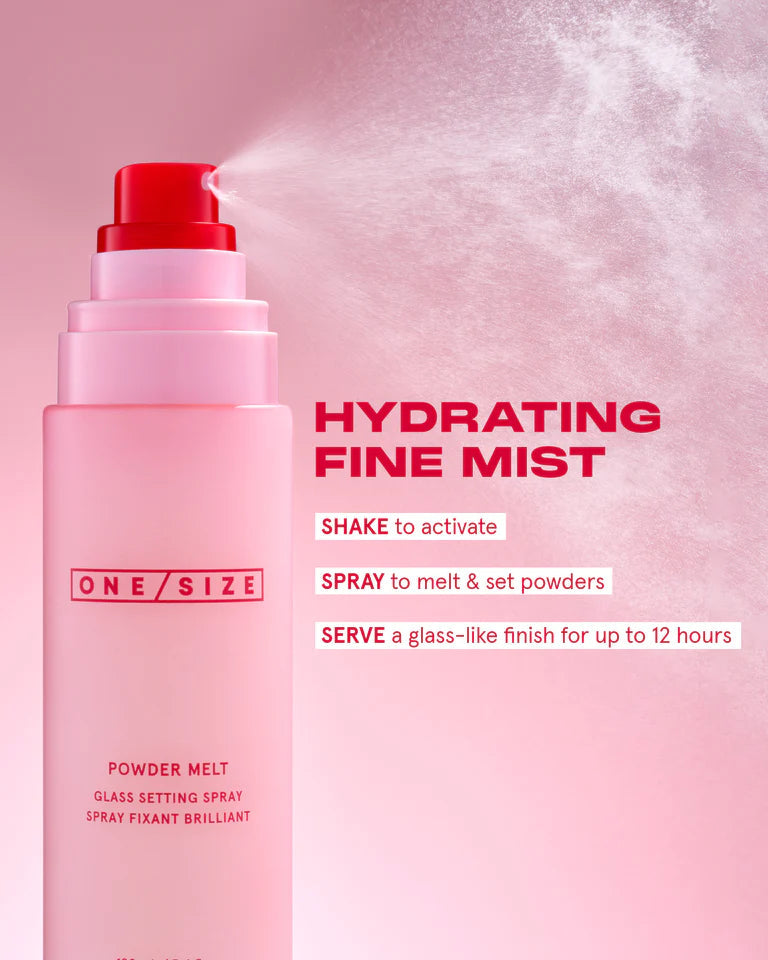 Powder Melt Glass Setting Spray - One/Size
