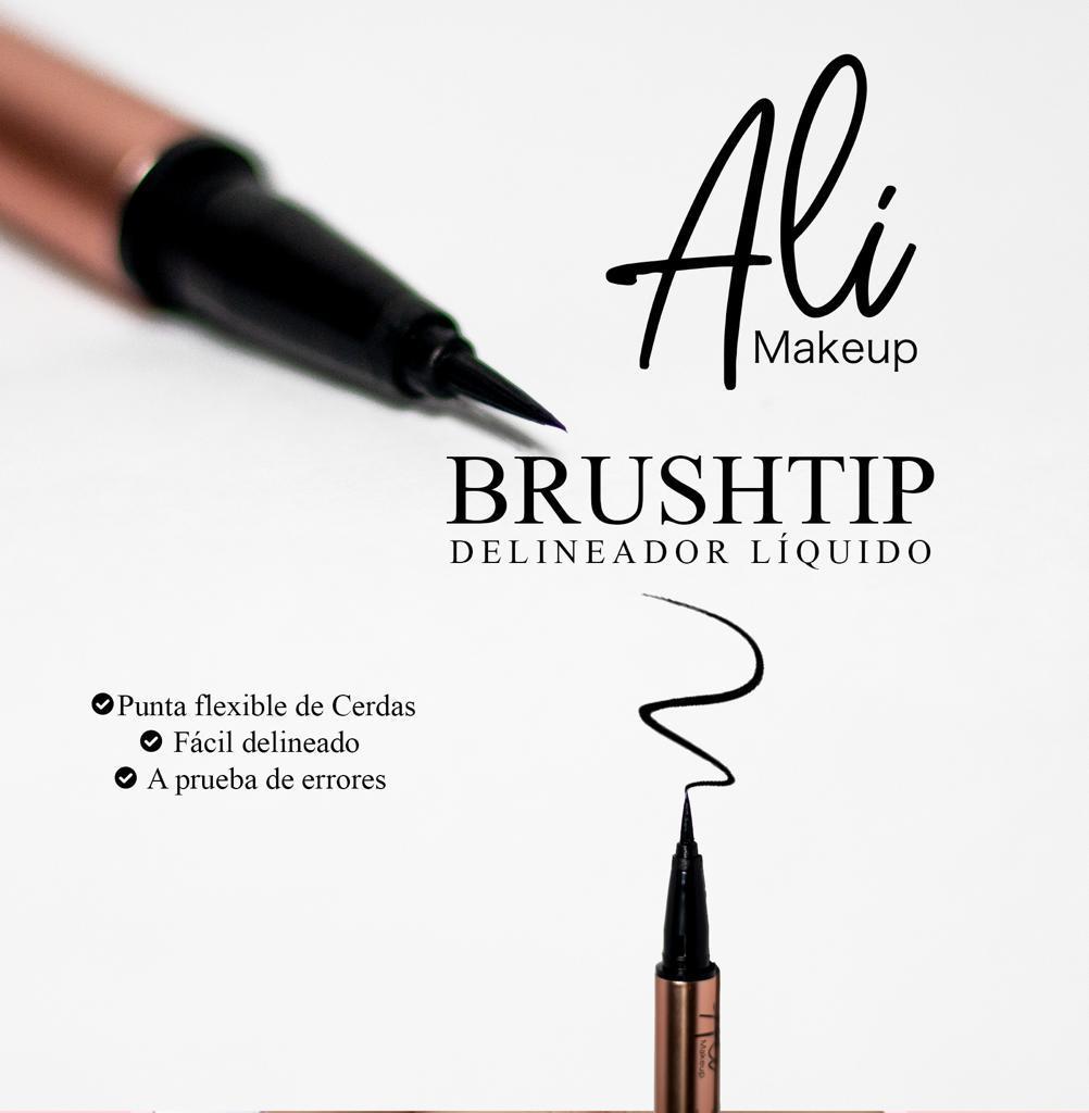 Brush Tip Eyeliner Waterproof - Ali Makeup