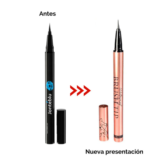 Brush Tip Eyeliner Waterproof - Ali Makeup