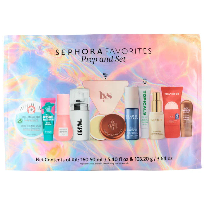 Prep & Set Makeup & Skincare Value Set - Sephora Favorites