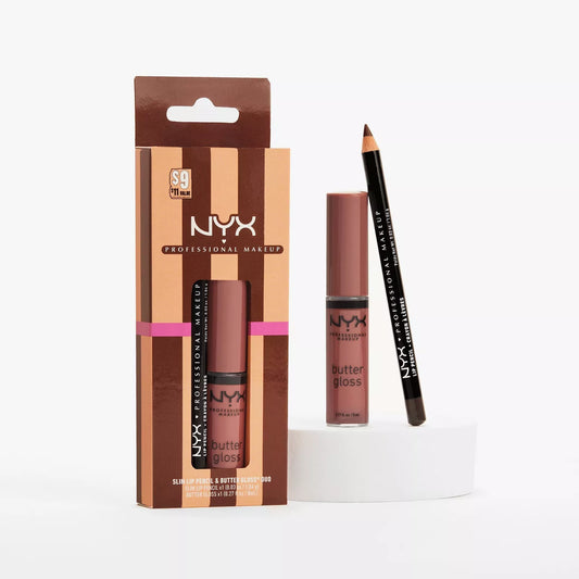 Slim Lip Pencil & Butter Gloss Duo- Nyx
