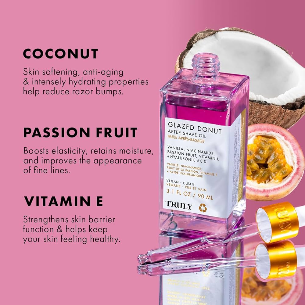 Glazed Donut After Shave Oil - Truly Beauty