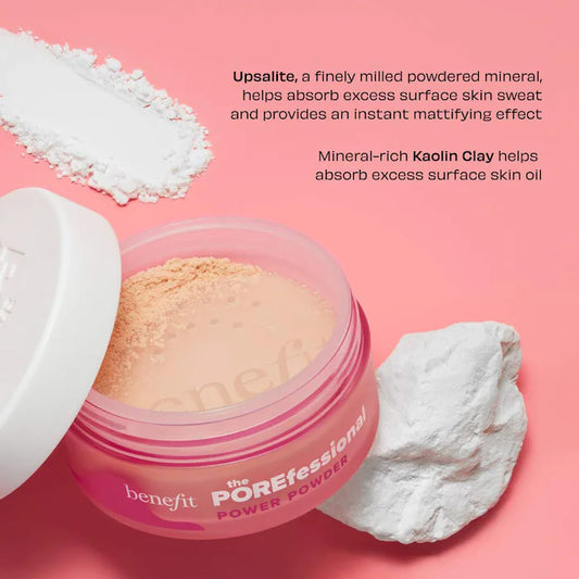 The POREfessional Matte Blurring Loose Setting Powder - Benefit Cosmetics