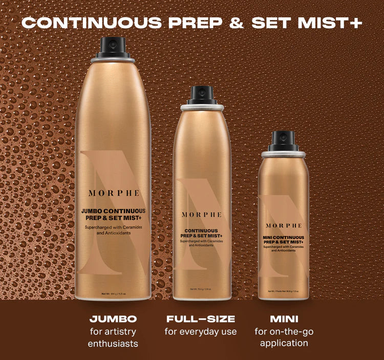 Jumbo Continuous Prep & Set Mist - Morphe