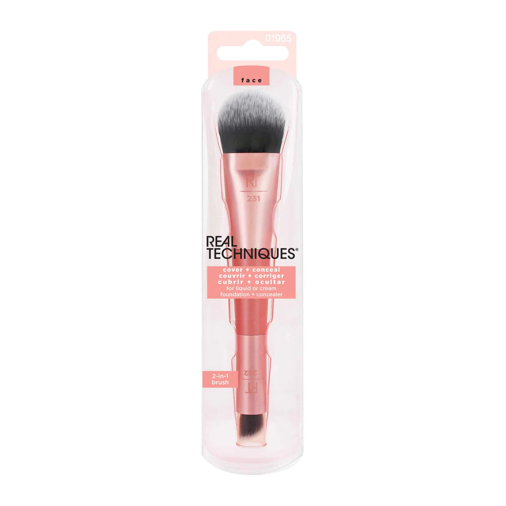 Cover + conceal 2-in-1 Brush - Real Techniques