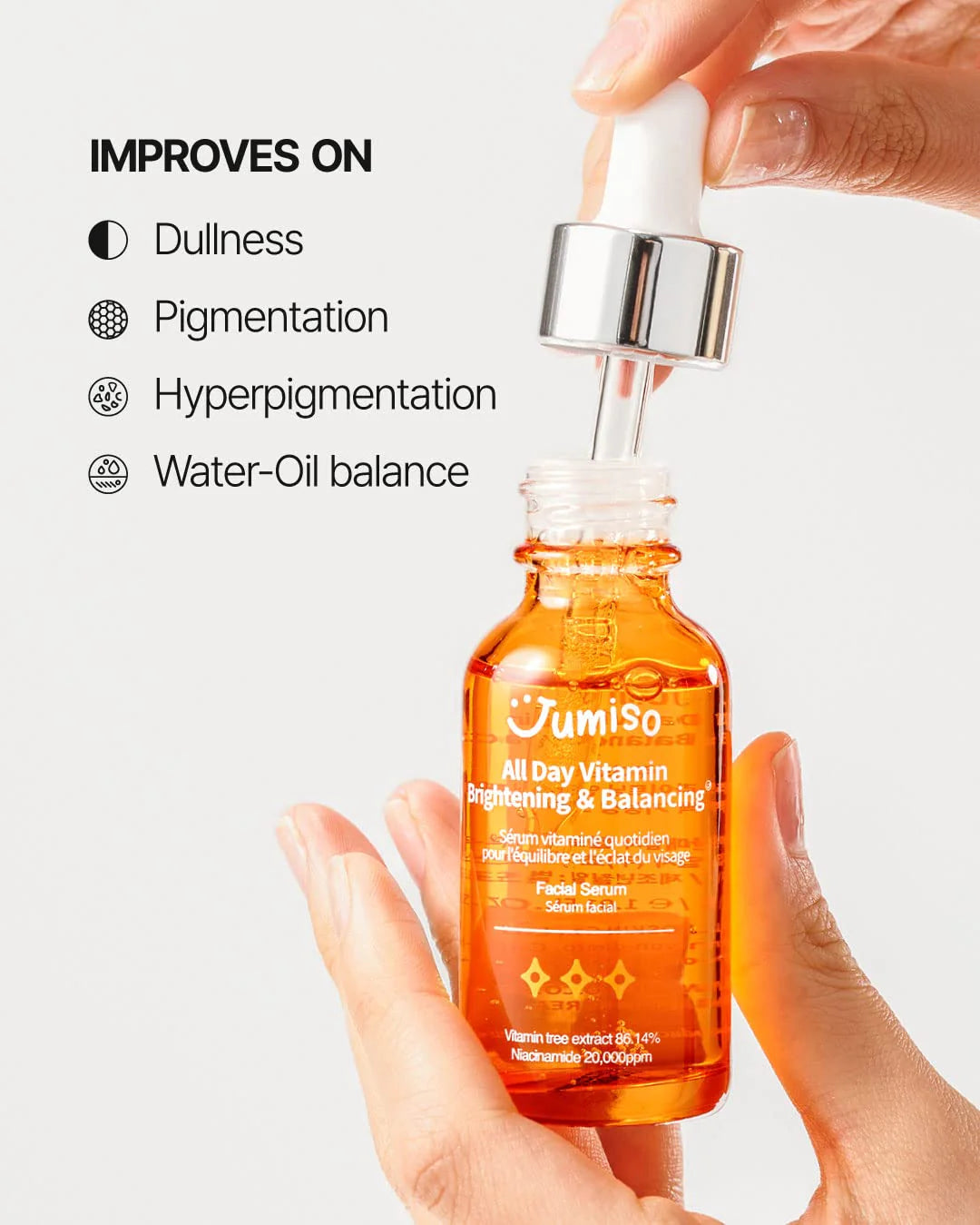 All Day Vitamin C Brightening & Balancing Serum - Jumiso