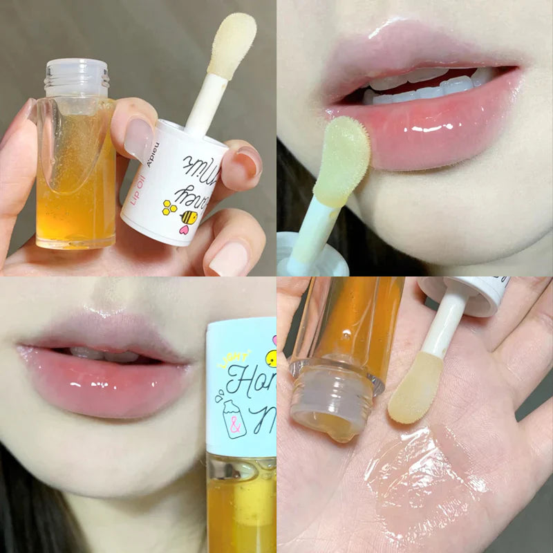 Honey & Milk Lip Oil - A’pieu
