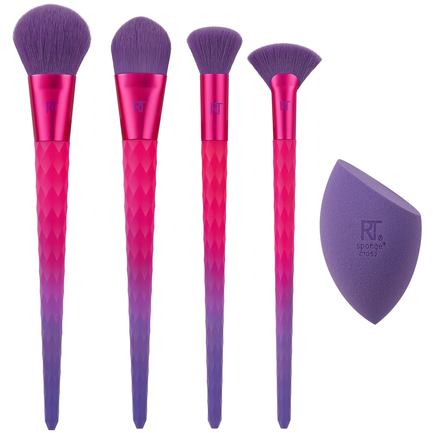 Galactic Glo 5pcs Vibrant Brush Set - Real Techniques