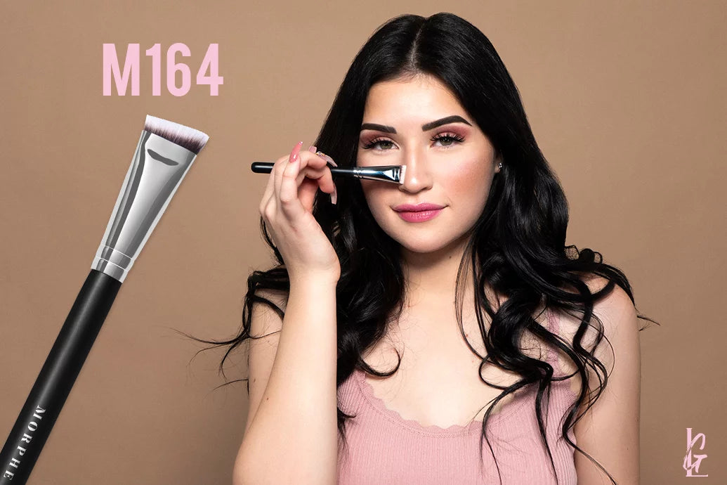 Small Flat Angled Contour Brush M164 - Morphe