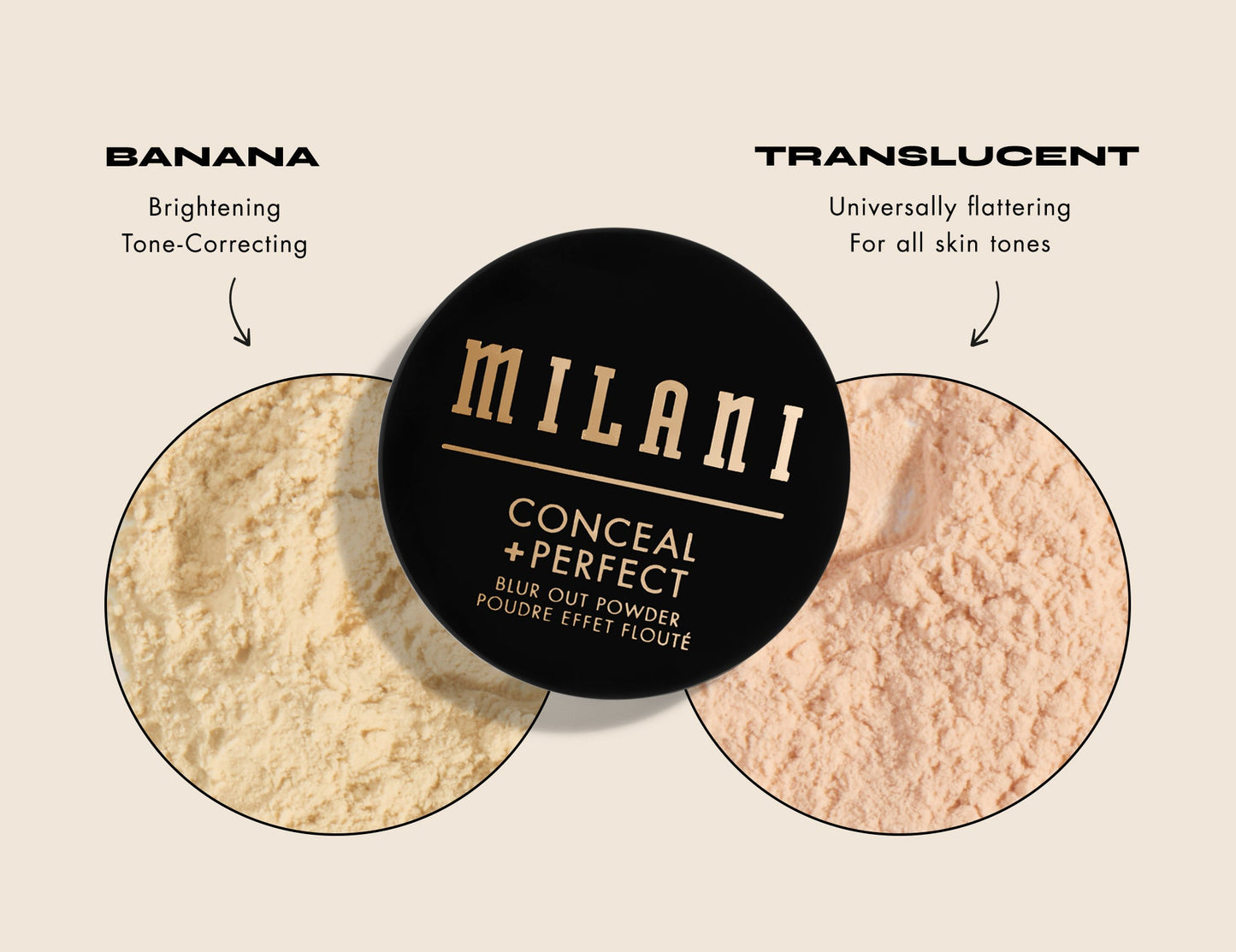 Concelar+Perfect Blur Out Powder - Milani