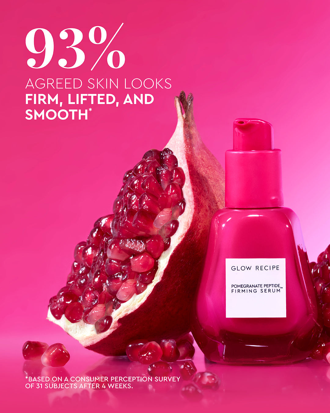 Pomegranate peptide Firming Serum-Glow Recipe