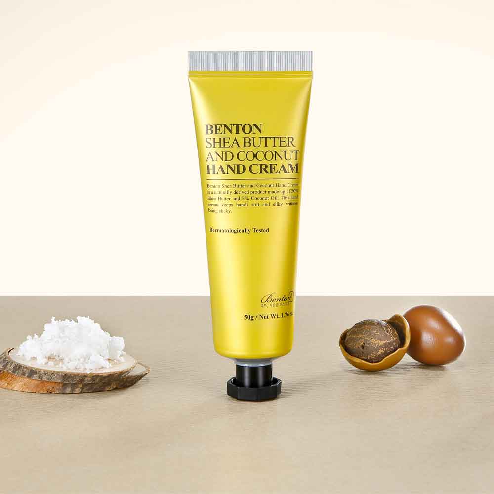 Shea Butter And Coconut Hand Cream - Benton