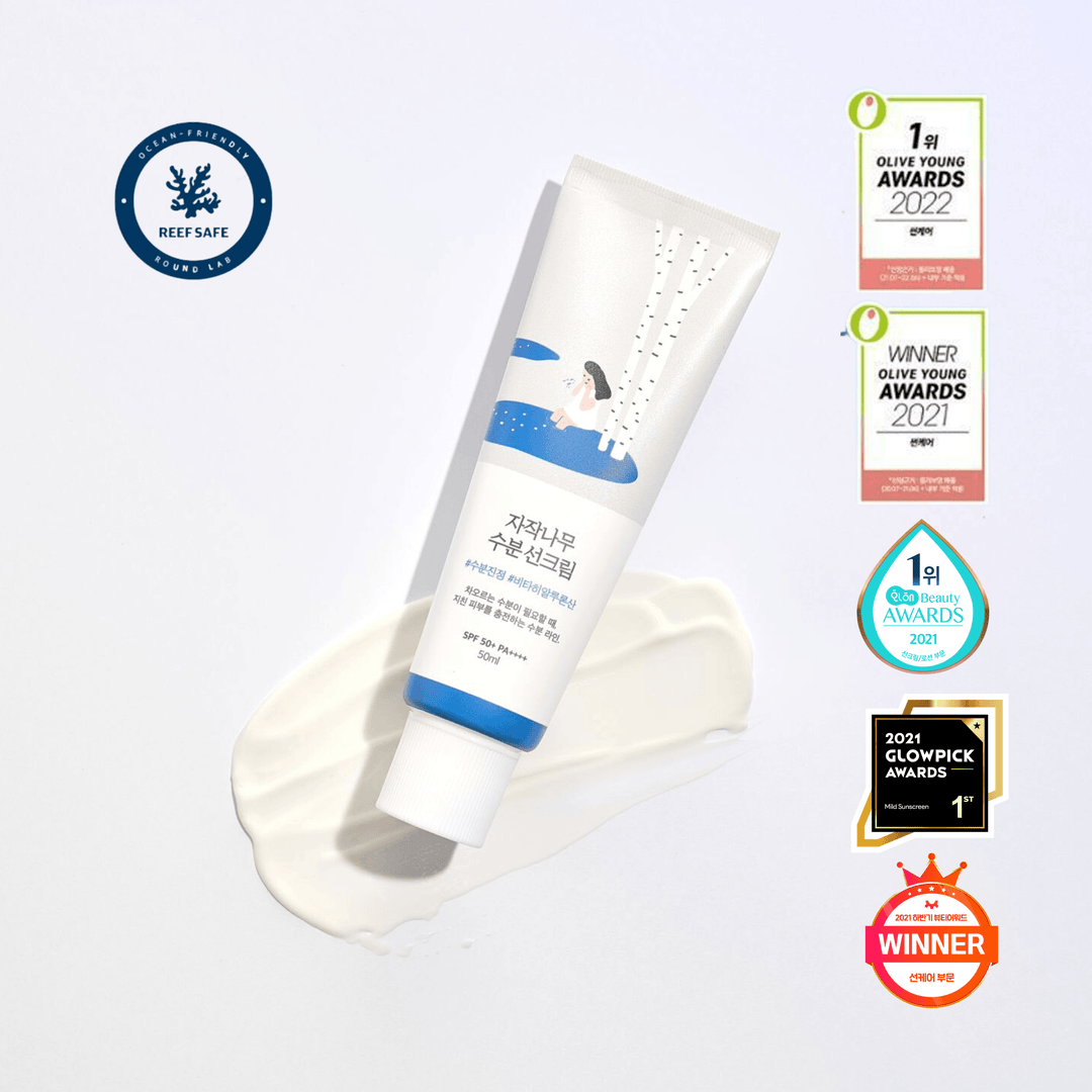 Birch Juice Moisturizing Sunscreen spf 50 + PA*** - Round Lab