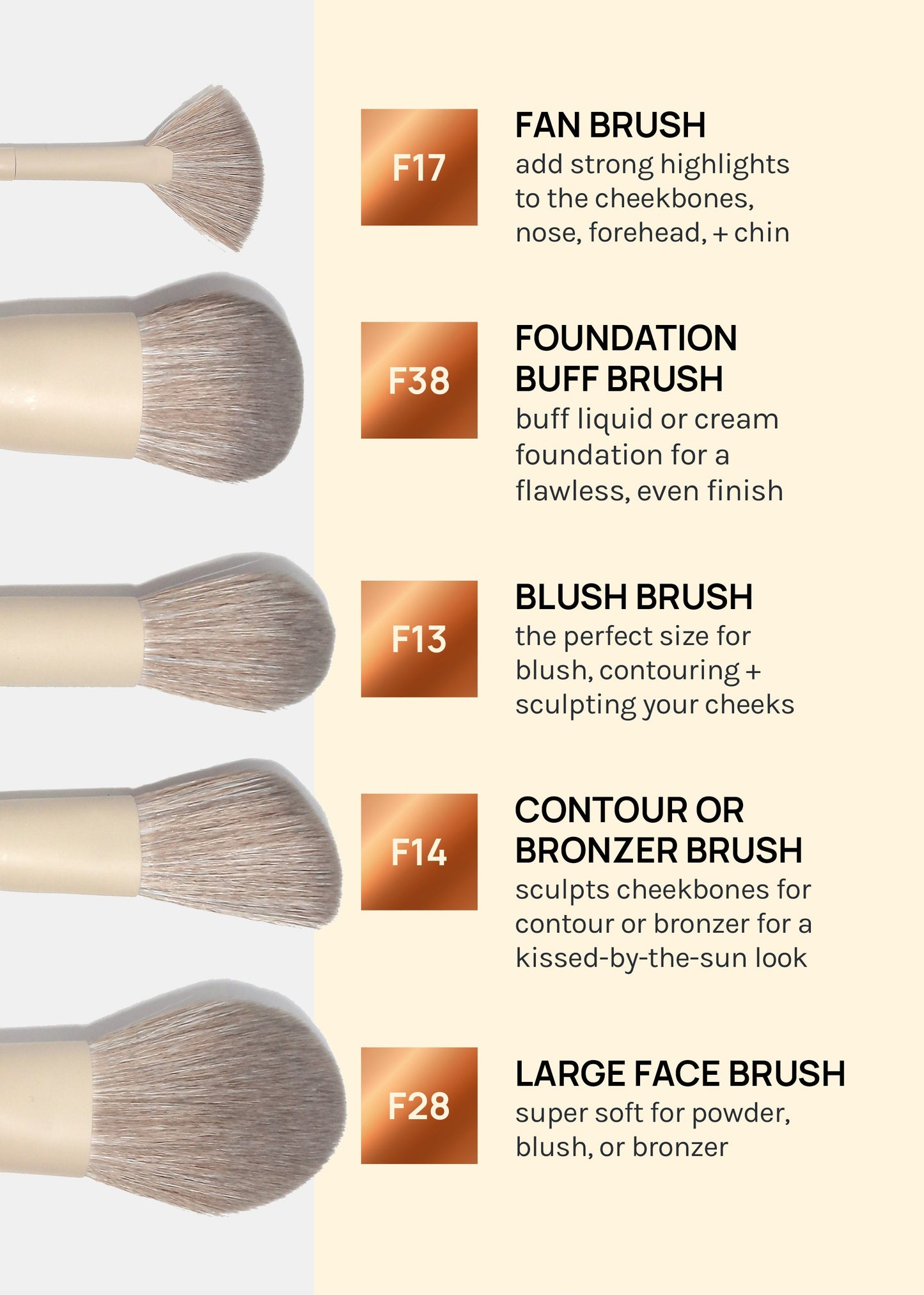 Hero Brush Set + Silicone Case 10 piece - Aoa