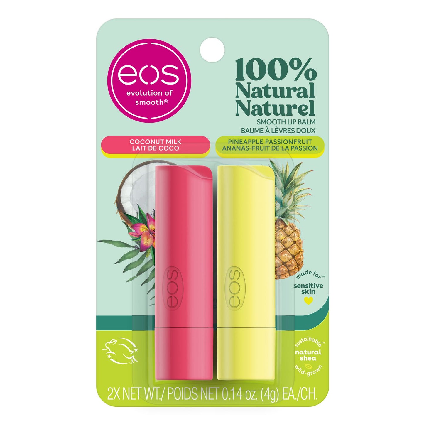 Super Soft Shea Lip Balm Dúo - EOS