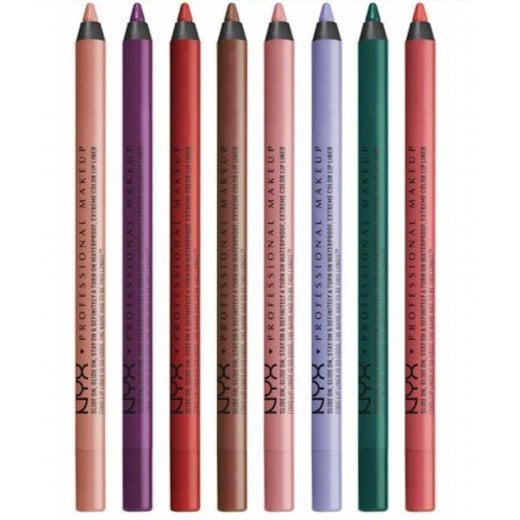 Slide on,Glide on,Stay on & Definitely A Turn on,Waterproof,Extreme color Lip Liner-NYX