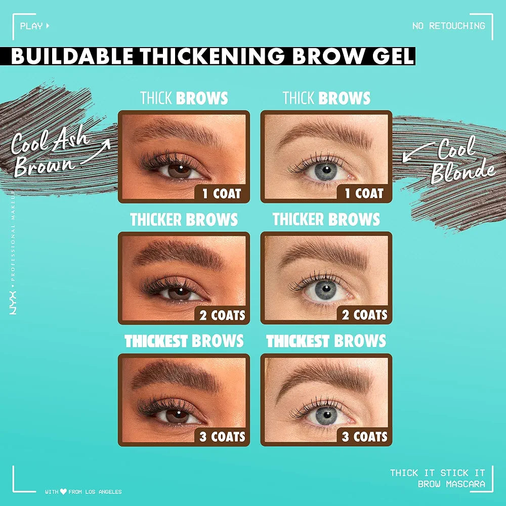 Thick It. Stick it! Brow Mascara - Nyx