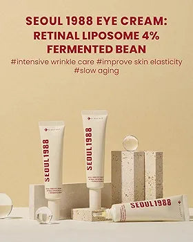 Seoul 1988 Eye Cream:Retinal Liposome 4%+Fermented Bean - K-Secret