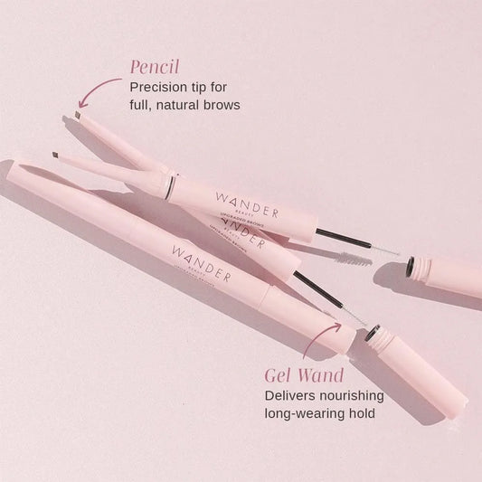 Upgraded Brows Pencil & Gel Duo - Wander Beauty