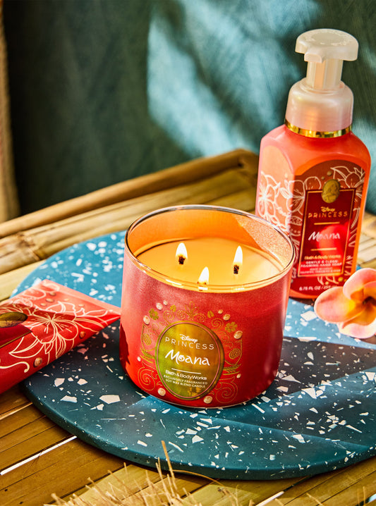 Disney Princess Moana 3 Wick Candle Bath & Body Works