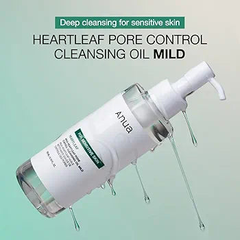 Heartleaf Pore Control Cleansing Oil Mild - Anua