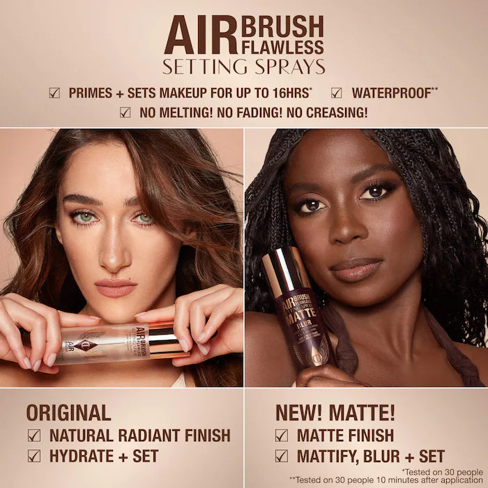 Air Brush Flawless Setting Spray Matte Blur - Charlotte Tilbury
