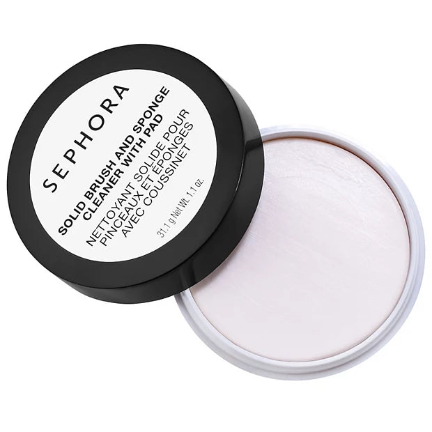 Solid Brush And Sponge Cleaner With Pad - Sephora