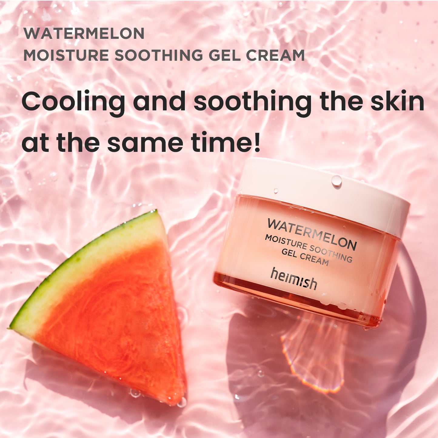 Watermelon Moisture Soothing Gel Cream - Heimish