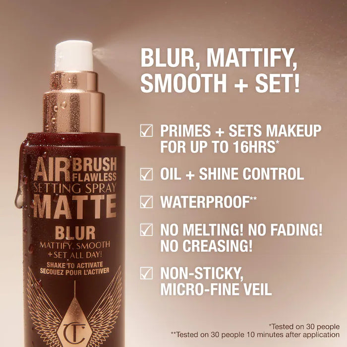 Air Brush Flawless Setting Spray Matte Blur - Charlotte Tilbury