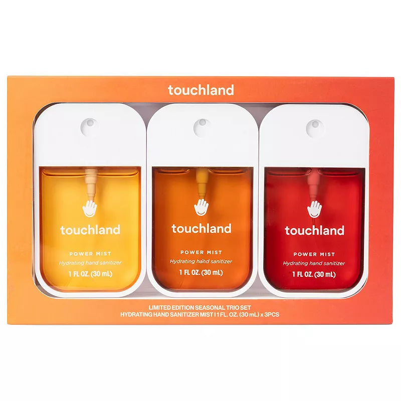 Limited Edition Seasonal Trio Hand Sanitizer Mist Set - Touchland