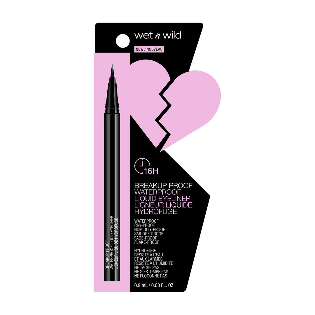 Liquid Eyeliner 16h Waterproof Breakup Proof - Wet n Wild
