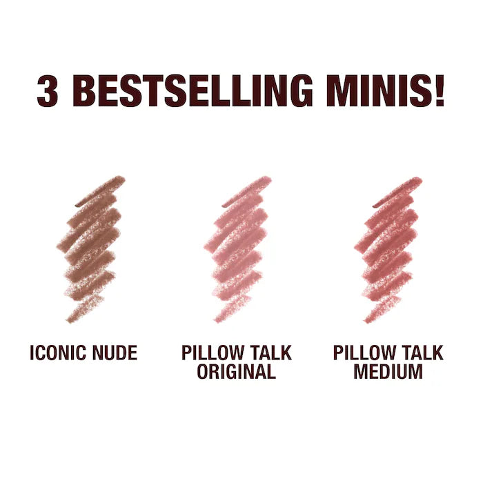 Iconic Mini Lip Cheat Trio - Charlotte Tilbury