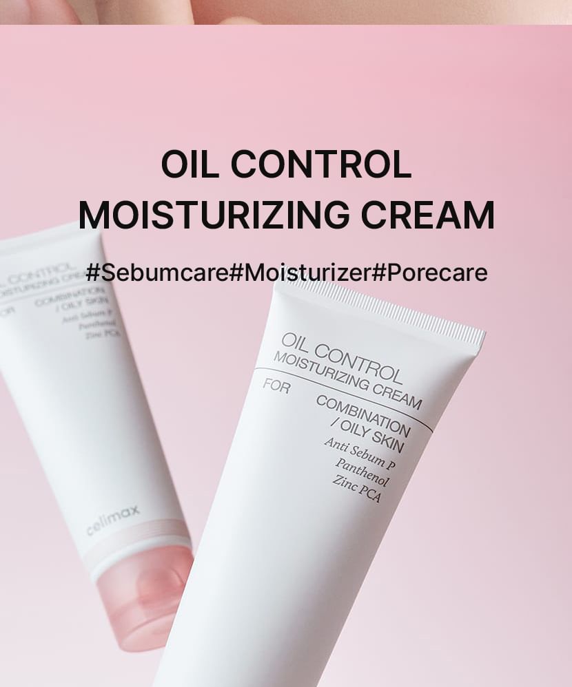 Oil Control Moisturizing Cream For Combination / Oily Skin - Celimax