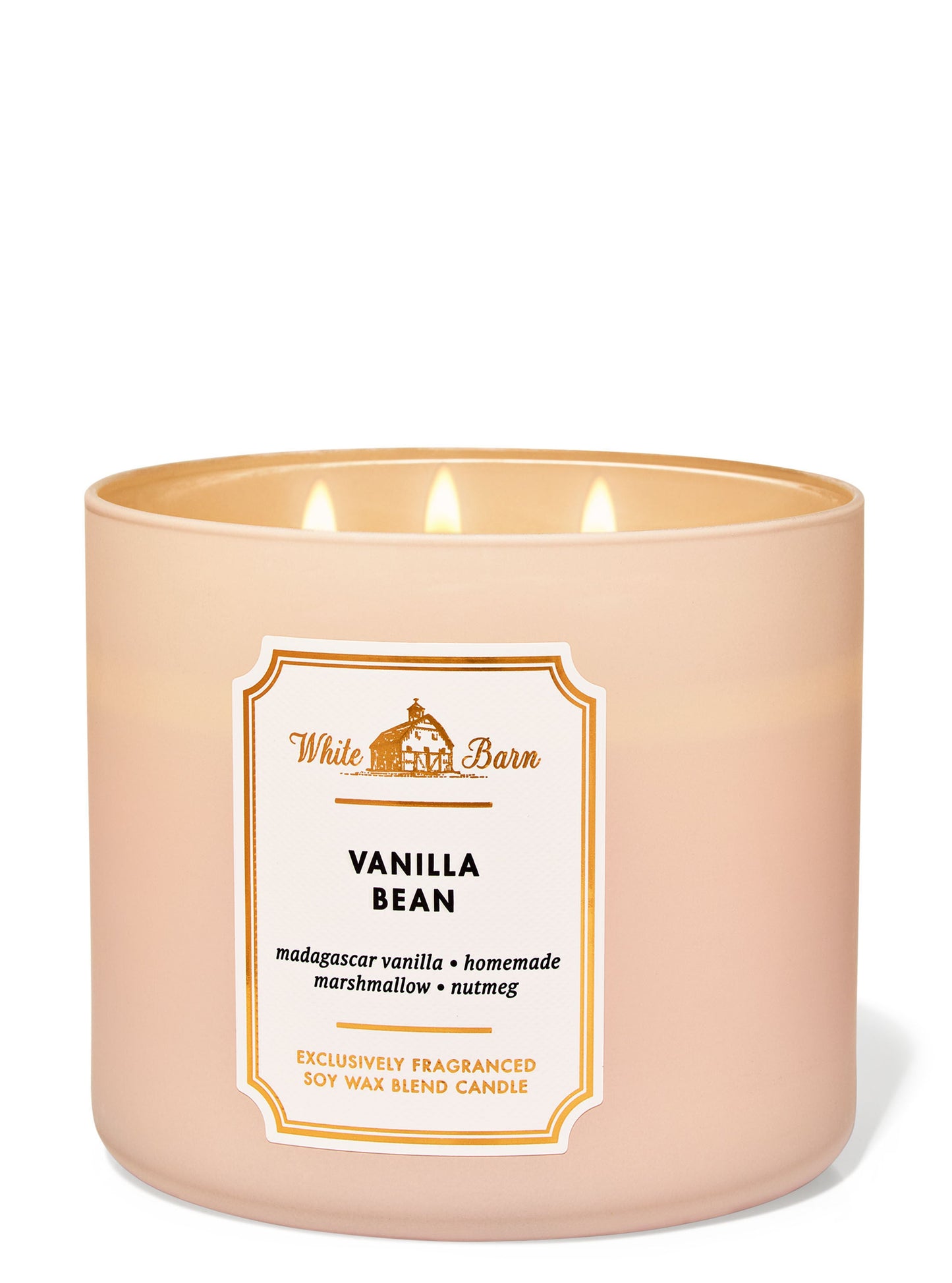 Vanilla Bean 3 Wick Candle - Bath & Body Works