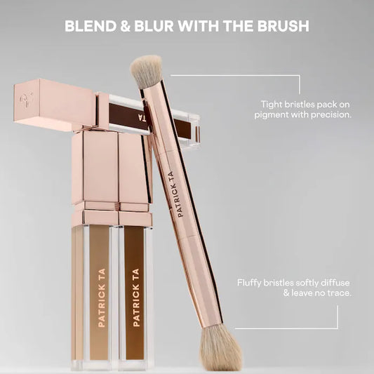 Dual Ended Concealer Brush - Patrick Ta