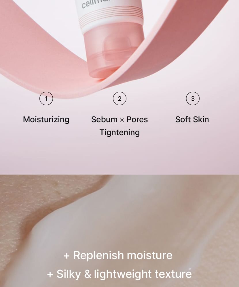Oil Control Moisturizing Cream For Combination / Oily Skin - Celimax