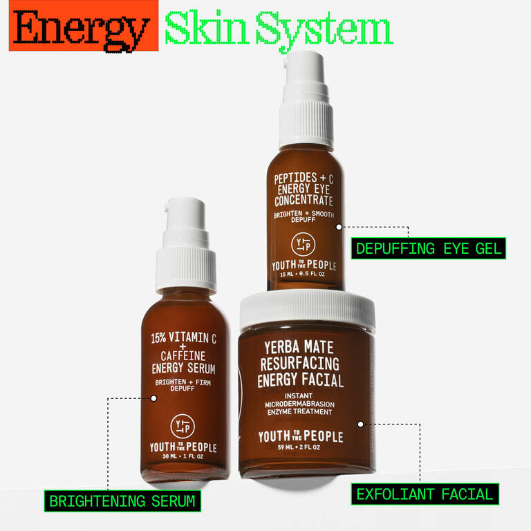 15%Vitamin C+Cafeine Energy Serum Brighten+Firm Depuff - Youth To The People