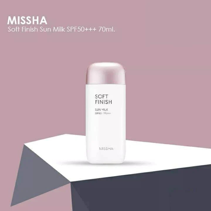 Soft Finish Sun Milk Spf 50+ Pa+++ - Missha