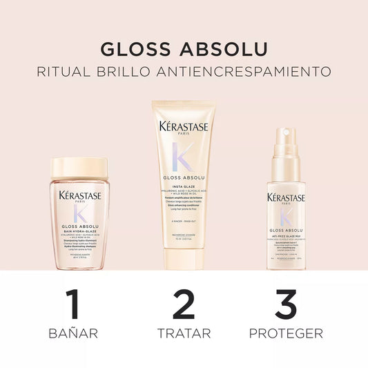 Gloss Absolu Anti Frizz Glossy Hair Set - Kerastase