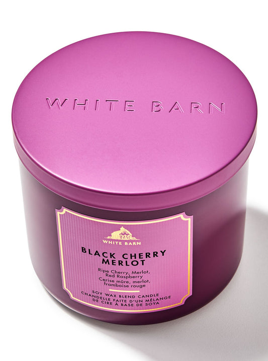 Black Cherry Merlot Candle Bath & Body Works